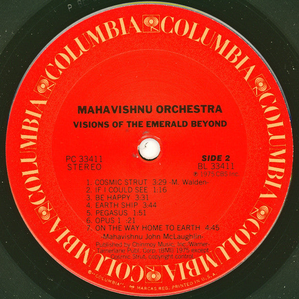 Mahavishnu Orchestra - Visions Of The Emerald Beyond