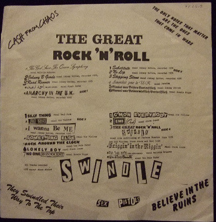 Sex Pistols - The Great Rock 'N' Roll Swindle