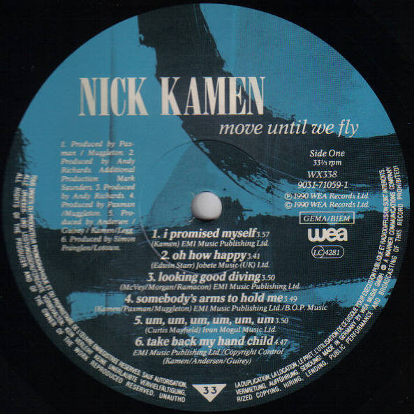 Nick Kamen - Move Until We Fly