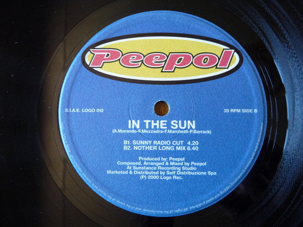 Peepol - In The Sun