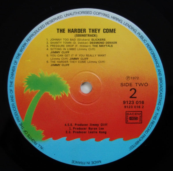 Various - The Harder They Come (Original Soundtrack Recording)
