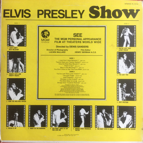 Elvis Presley - Colonna Sonora Originale Del Film Elvis Presley Show (That's The Way It Is)
