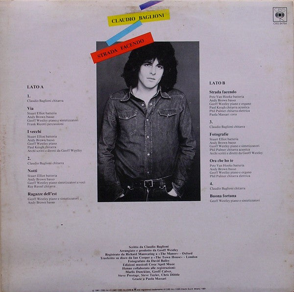 Claudio Baglioni - Strada Facendo