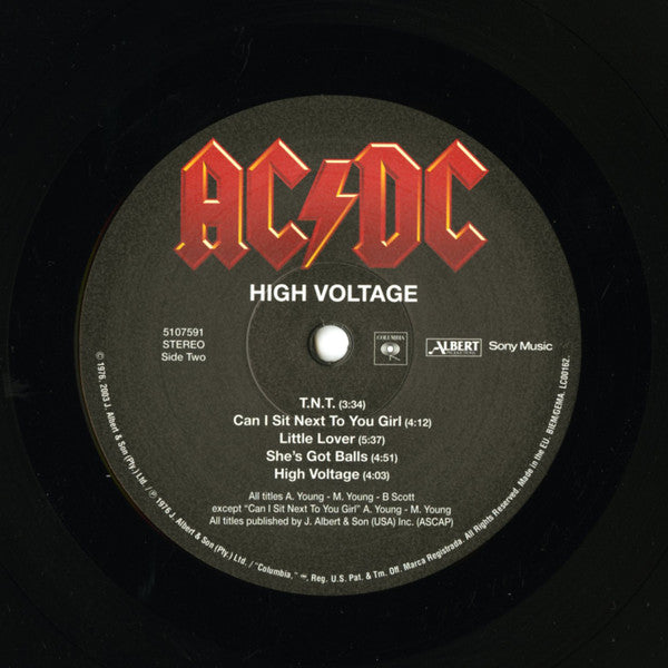 AC/DC - High Voltage