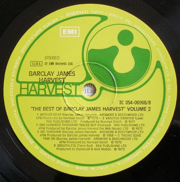 Barclay James Harvest - The Best Of Barclay James Harvest Volume 2