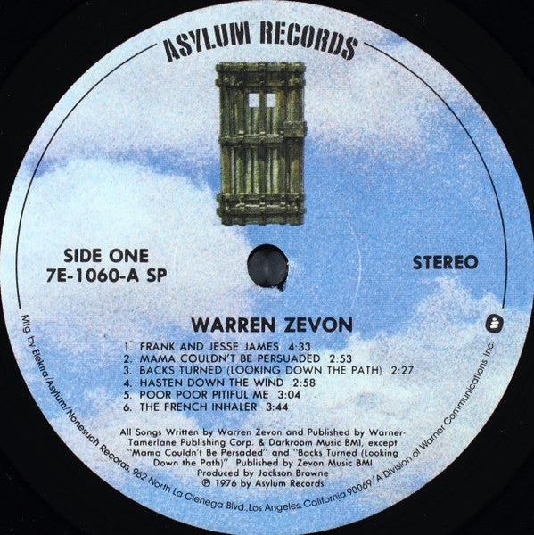 Warren Zevon - Warren Zevon