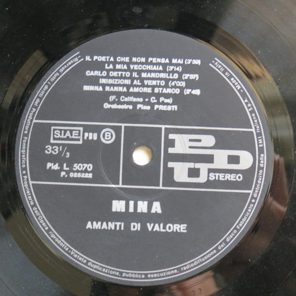 Mina - Amanti Di Valore