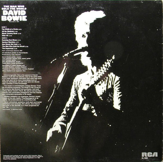 David Bowie - The Man Who Sold The World