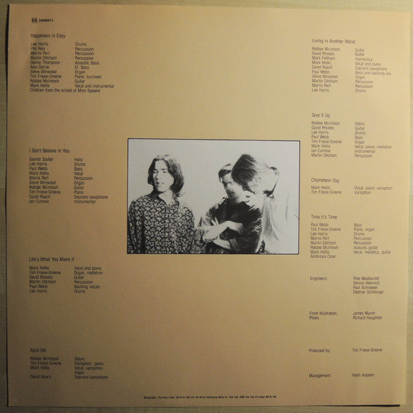 Talk Talk - The Colour Of Spring
