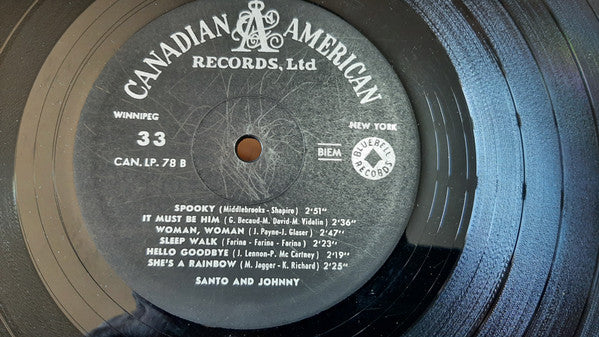 Santo & Johnny - Love Is Blue