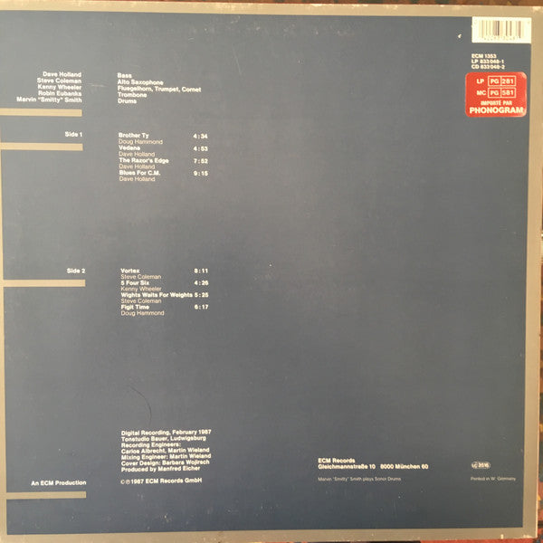 Dave Holland Quintet - The Razor's Edge