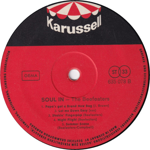 Beefeaters - Soul In