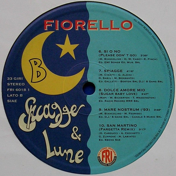 Fiorello - Spiagge & Lune