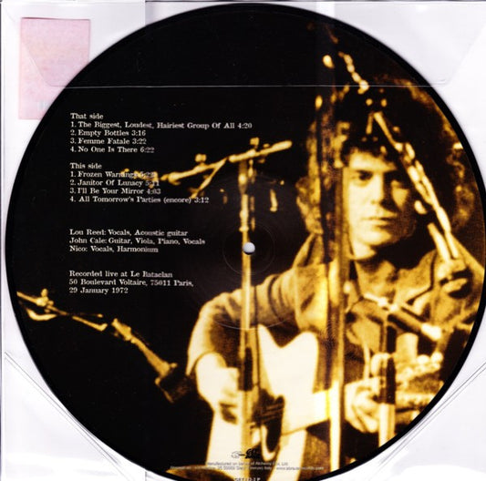 Lou Reed - Le Bataclan '72 (Part 2) - Picture disc