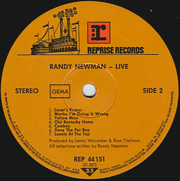 Randy Newman - Live