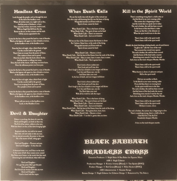 Black Sabbath - Headless Cross