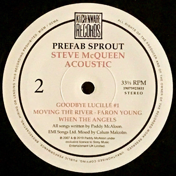 Prefab Sprout - Steve McQueen Acoustic