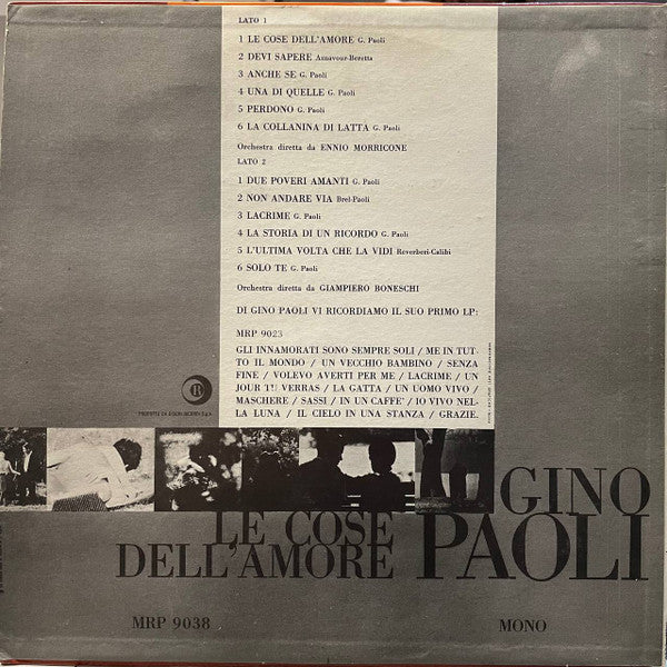 Gino Paoli - Le Cose Dell'Amore