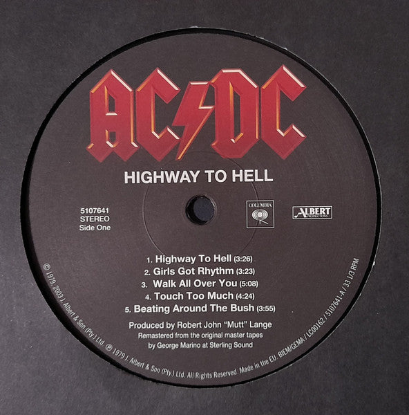 AC/DC - Highway To Hell - (nuovo)