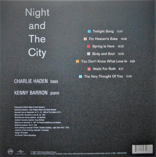 Charlie Haden - Night And The City (nuovo)