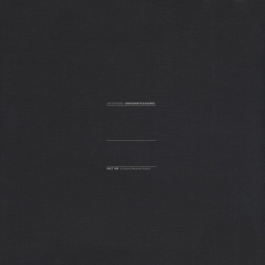 Joy Division - Unknown Pleasures