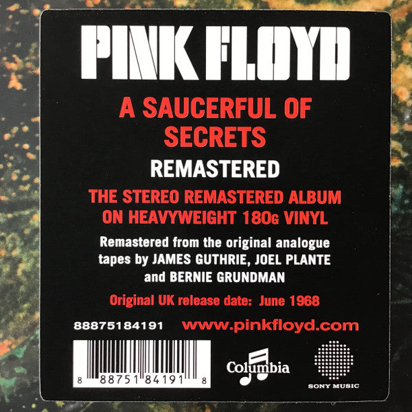 Pink Floyd - A Saucerful Of Secrets (nuovo)