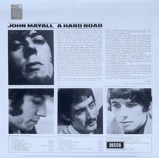 John Mayall & The Bluesbreakers - A Hard Road