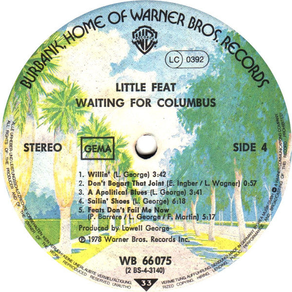 Little Feat - Waiting For Columbus