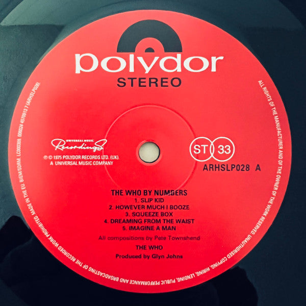 The Who - The Who By Numbers (nuovo)