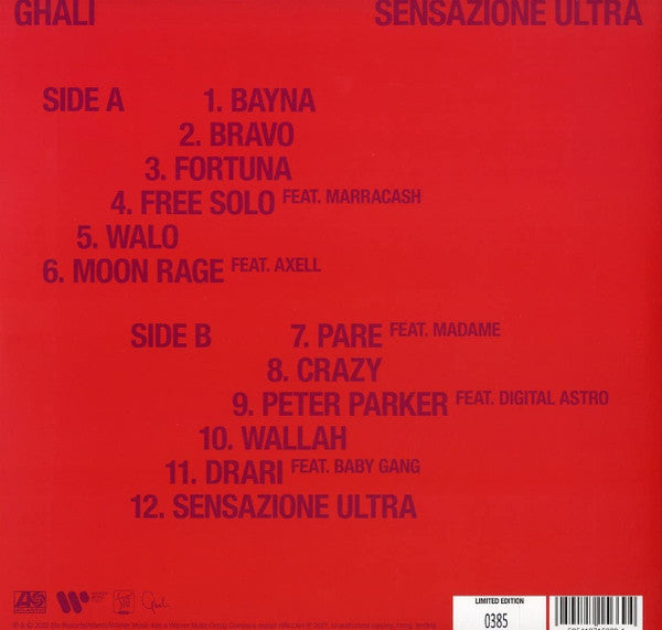 Ghali - Sensazione Ultra (nuovo)