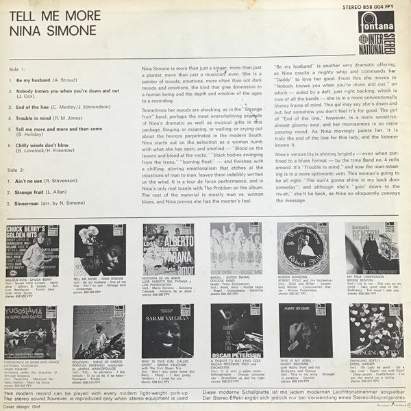 Nina Simone - Tell Me More