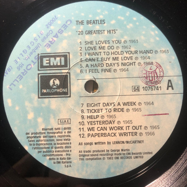 The Beatles - 20 Greatest Hits