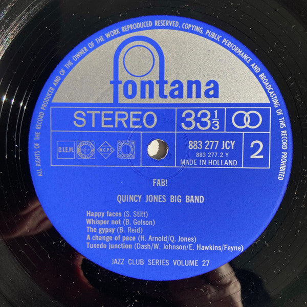 The Quincy Jones Big Band - Fab!