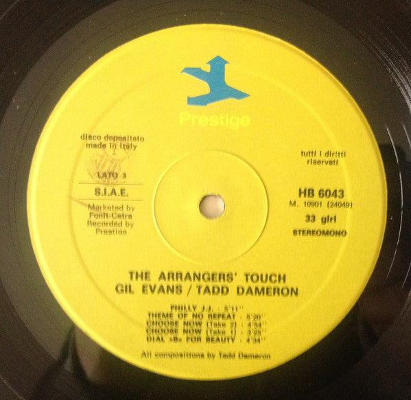 Gil Evans And Tadd Dameron – The Arrangers' Touch