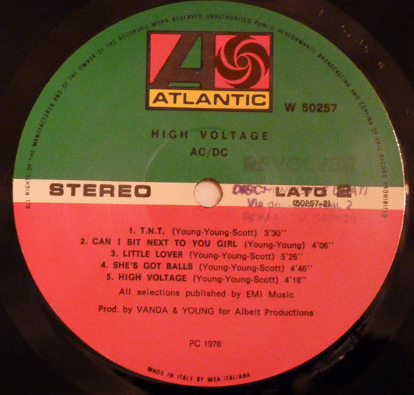 AC/DC - High Voltage