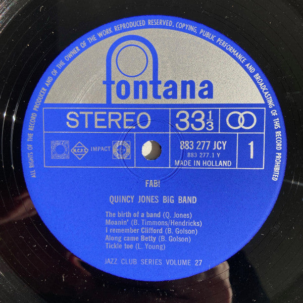 The Quincy Jones Big Band - Fab!