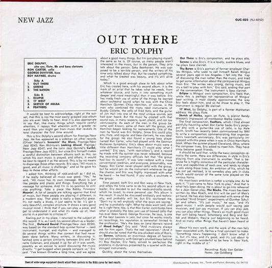 Eric Dolphy - Out There