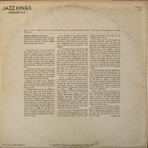Coleman Hawkins - Coleman Hawkins