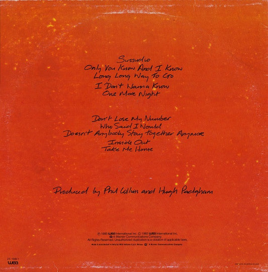 Phil Collins - No Jacket Required