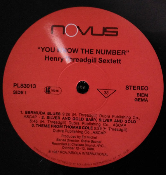 Henry Threadgill Sextett - You Know The Number