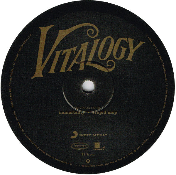 Pearl Jam - Vitalogy