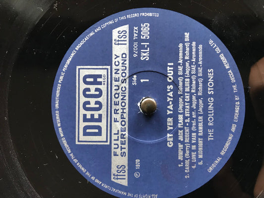 The Rolling Stones - Get Yer Ya-Ya's Out! - The Rolling Stones In Concert