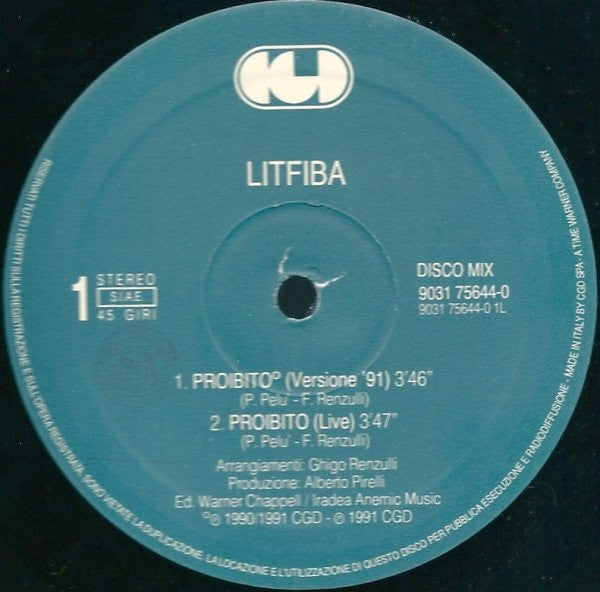 Litfiba - Proibito