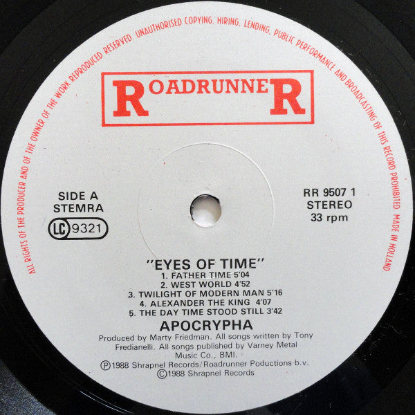 Apocrypha - The Eyes Of Time