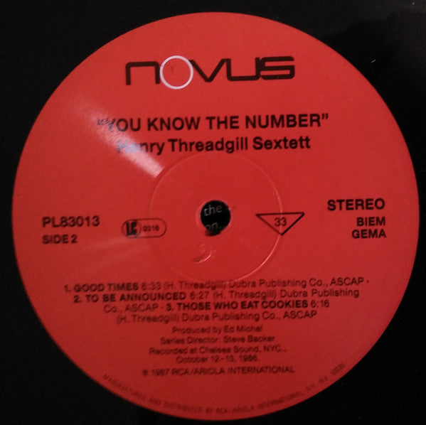 Henry Threadgill Sextett - You Know The Number
