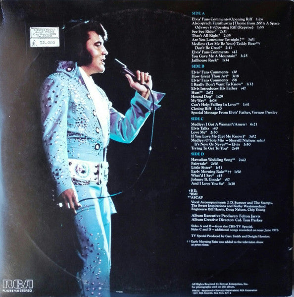 Elvis Presley - Elvis In Concert