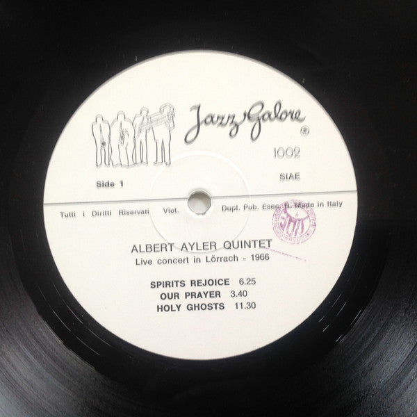 Albert Ayler - Jesus (Unissued Concert In Lörrach, Germany, 1966)