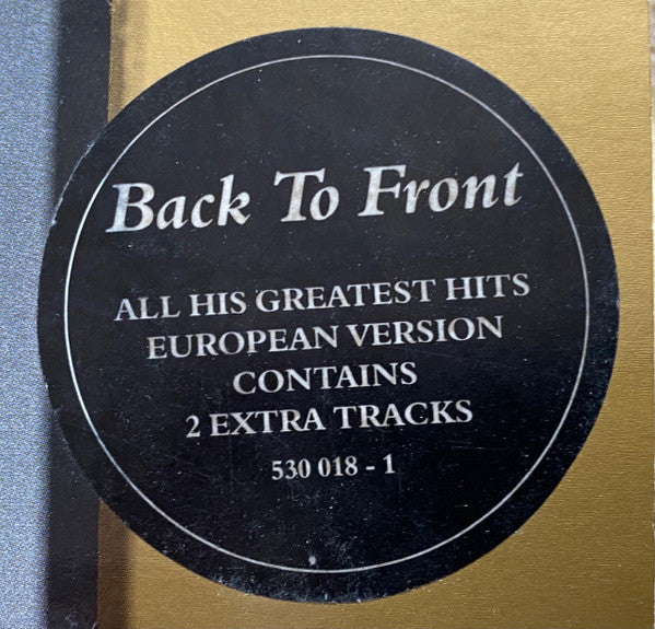 Lionel Richie - Back To Front