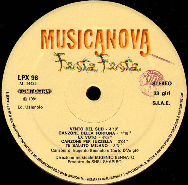 Musicanova - Festa Festa
