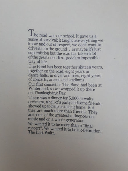 The Band - The Last Waltz